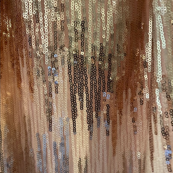 White House Black Market Pink Sequin Halter Top NWT size XS - Picture 7 of 7